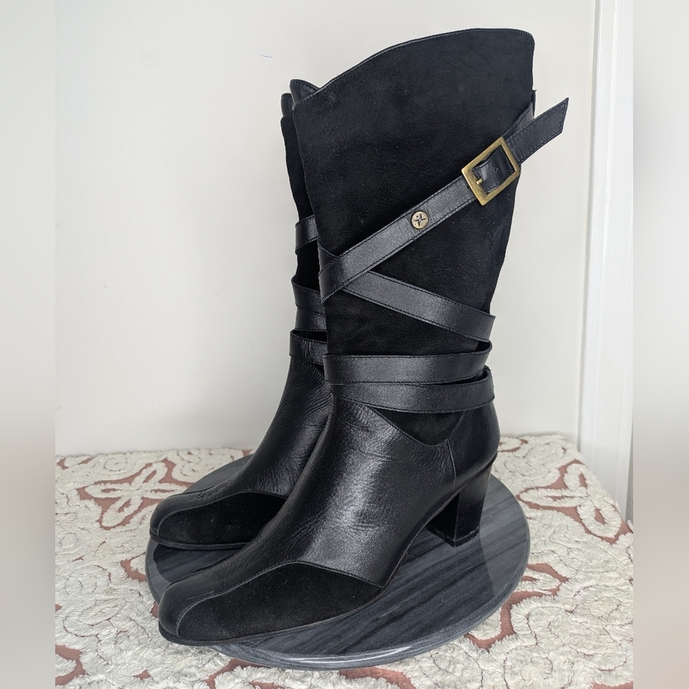 Black Heeled Boots - Picture 5 of 13